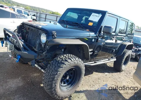 2012 Jeep Wrangler Unlimited Sahara z USA, uszkodzony, nr VIN 1C4BJWEG6CL274434